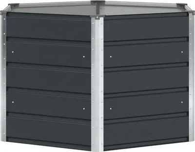 Obrázek produktu pro Truhlík Antracit 129 x 129 x 75 cm Ocel
