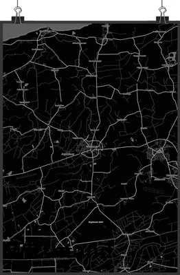 Produktbild von Mr. & Mrs. Panda Bild Wittmund DIN A1 - Geschenk, Stadt Dorf Karte Landkarte Map Stadtplan, drucke, Kunstdruck, wanddeko, Plakat, Wandbild