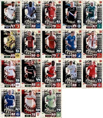 Produktbild von Topps Match Attax - 2020/21 - Alle 18 Dauerbrenner Karten
