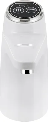 Obrázek produktu pro Přenosný elektrický dávkovač vody, automatické čerpadlo na pitnou vodu s nabíjením přes USB (bílé)