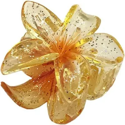 Immagine prodotto di Fermaglio per capelli Flower - Giallo Elegante KP39304