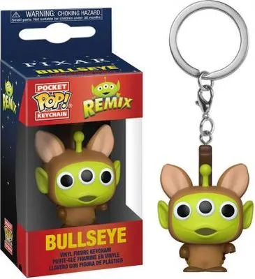Obrázok produktu pre Disney Pixar Alien Remix - Bullseye  - Kľúčenka Funko Pocket POP! Keych