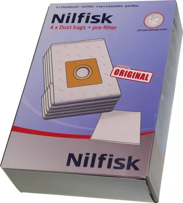 Produktbild von Nilfisk - Staubsaugerbeutel Orig;  Gm200 / Gm300 / Gm400 - 81846000
