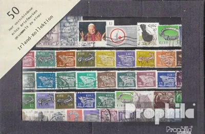 Produktbild von Briefmarken Irland 50 verschiedene Marken