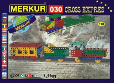 Obrázek produktu pro Merkur 030 Cross expres, 310 dílů, 10 modelů