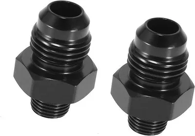 Image de Kit d'adaptateurs pour bougies d'allumage, 2 pièces, pour connecteur AN6 1/8 pouce NPT mâle