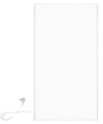 Produktbild von Infrarot-Heizpaneel für Wandmontage – 800 Watt – 60 x 120 cm – weiß – Strahlungsheizpaneel