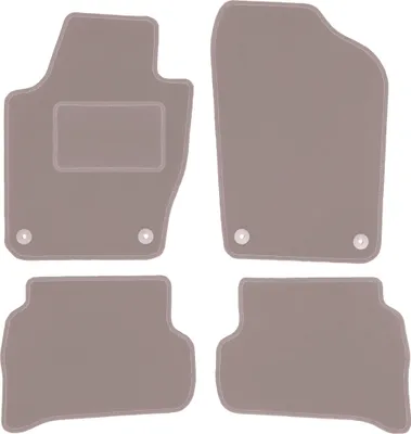 Produktbild von Beige Veloursmatten für: Volkswagen Polo V Fließheck (2009-2017)