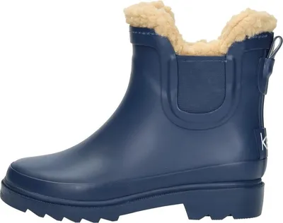Produktbild von KEQ Chelsea Rainboots Fur  Kinderlaarzen - Blauw - Maat 25/26
