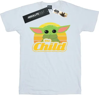 Produktbild von Star Wars - "The Mandalorian The Child" T-Shirt für Damen BI45617 (5XL) (Weiß)