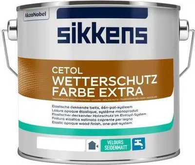 Produktbild von Sikkens Cetol Wetterschutzfarbe weiss 2,5 Liter