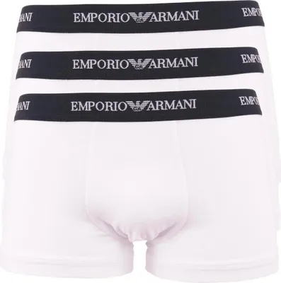 Produktbild von EMPORIO ARMANI 3er Pack Boxershorts 3 x Boxer weiss L