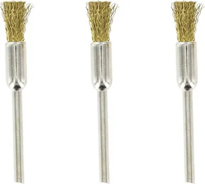 Image de Brosses métalliques en laiton Krick forme pinceau (3)
