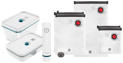 Produktbild von ZWILLING 36815-014-0, Blau, Vakuum-Dichtung, Tasten, 110 - 240 V, 1,96 kg, Glas