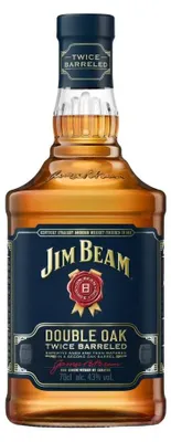 Obrázek produktu pro Jim Beam Double Oak Twice Barreled Kentucky Straight Bourbon Whiskey 43% obj. 0,7l