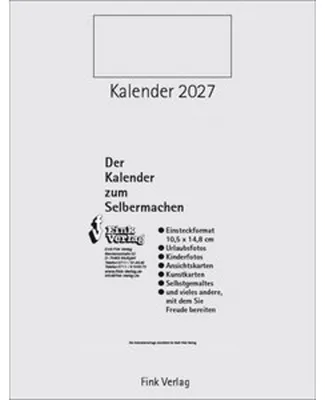 Produktbild von Kalender zum Selbermachen 2027