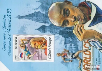 Produktbild von Briefmarken Sao Tome e Principe 2013 Mi Block 950 (kompl. Ausgabe) postfrisch Leichtathletik
