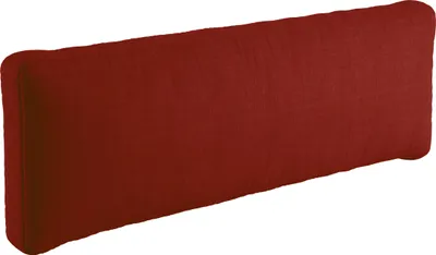Produktbild von sunnypillow Palettenkissen Outdoor, wasserdicht, UV-lichtecht - Rückenkissen 120x40x20cm - Palettenauflage für Palettensofa für Haus und Garten - Palettenpolster für Palettenmöbel - Kissen Rot