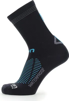 Produktbild von UYN Waterproof 115 wasserfeste Sportsocken Unisex black/turquoise 42-44