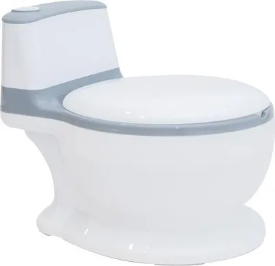 Produktbild von Olmitos Kinder Toepfchen im WC-Design mit Spuelgeraeusch