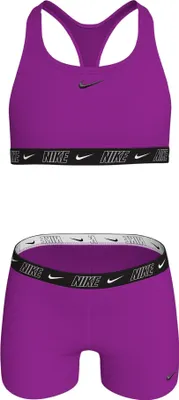 Produktbild von Nike Logo Tape Racerback Bikini Mädchen
