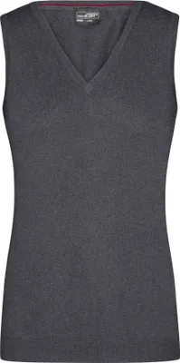 Produktbild von Klassischer Baumwoll-Pullunder anthracite-melange, Gr. M