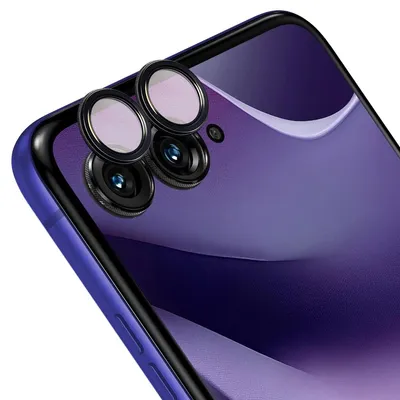 Produktbild von Glas für die Kamera für Motorola Razr 70 Ultra, Bizon Glass Snap Lens, 1 Set, Schwarzer Rahmen