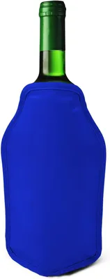 Obrázok produktu pre Chladiaca obal na fľaše vína, 3-vrstvová, určená na Prosecco a šampanské, 1 kus, modrá, vhodná na piknik a oslavy