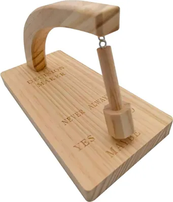 Produktbild von Magnetisches Schwingpendel aus Holz | Wahrsagependel aus Holz | Entscheidungspendel