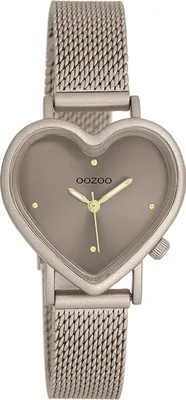 Produktbild von Oozoo Damen Metallarmband Uhr OOZOO Timepieces braun Analog Quarzuhr UOC11445