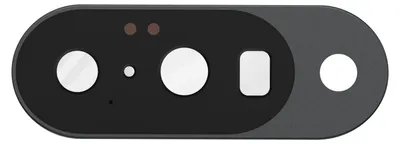 Produktbild von Clappio, Kamera Glas Ersatz Google Pixel 10 mit Rahmen, Schwarz