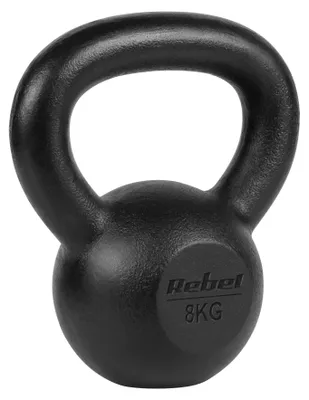 Image de Kettlebell en fonte, 8 kg, 1 pièce, pour entraînement de la force, modèle RBA-2323-08