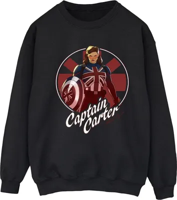 Produktbild von Marvel - "What If" Sweatshirt für Damen BI31368 (L) (Schwarz)