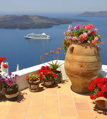 Produktbild von Fototapete - Greece 225x250cm - Vliestapete
