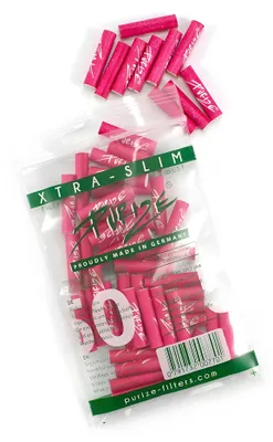Image de Filtre à charbon actif PURIZE XTRA Slim Size RAINBOW 50 pièces
