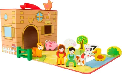 Image de Jeu de ferme en bois