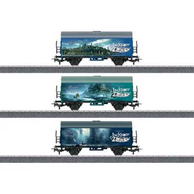 Produktbild von Märklin Start up - Jim Knopf Güterwagen-Set "Verschiedene Länder"