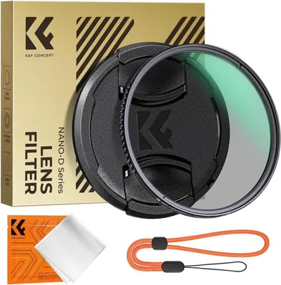 Produktbild von K&F Concept Zirkularer Polfilter 77mm CPL Filter Optisches Glas & Aluminium