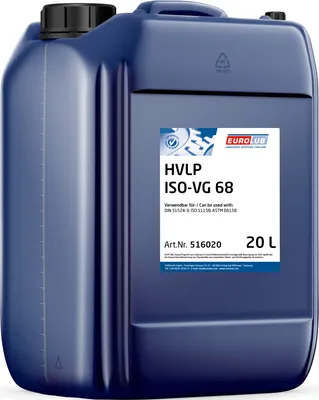 Produktbild von EUROLUB 516020 HVLP Hydrauliköl Öl 20L