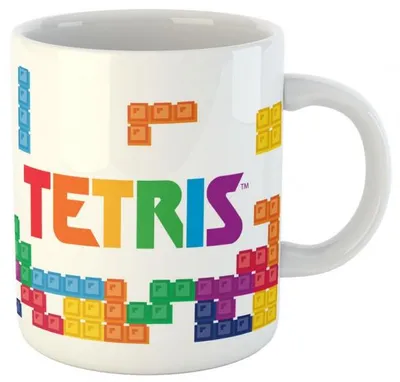 Produktbild von becher Tetris junior 325 ml Keramik weiß