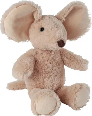 Produktbild von Plüsch Kuscheltier Maus braun - weiche Stoffmaus 33/50cm Spielzeug