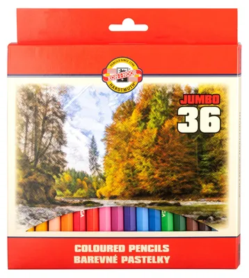 Immagine prodotto di Matite colorate KOH Omega Jumbo 36
