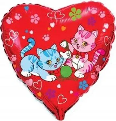 Obrázek produktu pro 18" fóliový balónek "Sweet Kitties", 1 stk.