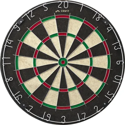 Produktbild von CRIVIT Sisal-Dartscheibe Dartscheibe Wurfpfeilscheibe inkl. Zubehör