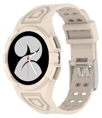 Image de Bracelet en silicone pour Samsung Galaxy Watch 5 44 mm avec boîtier intégré