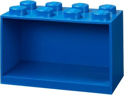 Productafbeelding van LEGO 41151731, LEGO steenrek, BRICK SHELF 8, breedte: 318 mm, blauw