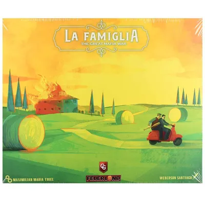 Zdjęcie produktu dla La Famiglia: The Great Mafia War – Gra planszowa – Feuerland Spiele – 4 graczy – 16+