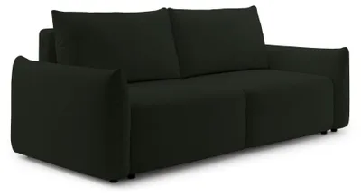 Produktbild von Selsey Theolla – 3-Sitzer-Schlafsofa mit Chenille und Bettkasten, Grün