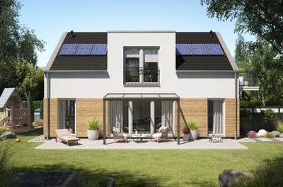 Produktbild von REXOpremium Alu Terrassenüberdachung 4m x 2m mit Stegplatten