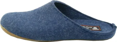 Produktbild von Haflinger Damen Herren Hausschuh Pantoffel Everest Fundus 481024, Größe:37 EU, Farbe:Blau